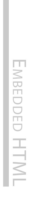 Embedded HTML